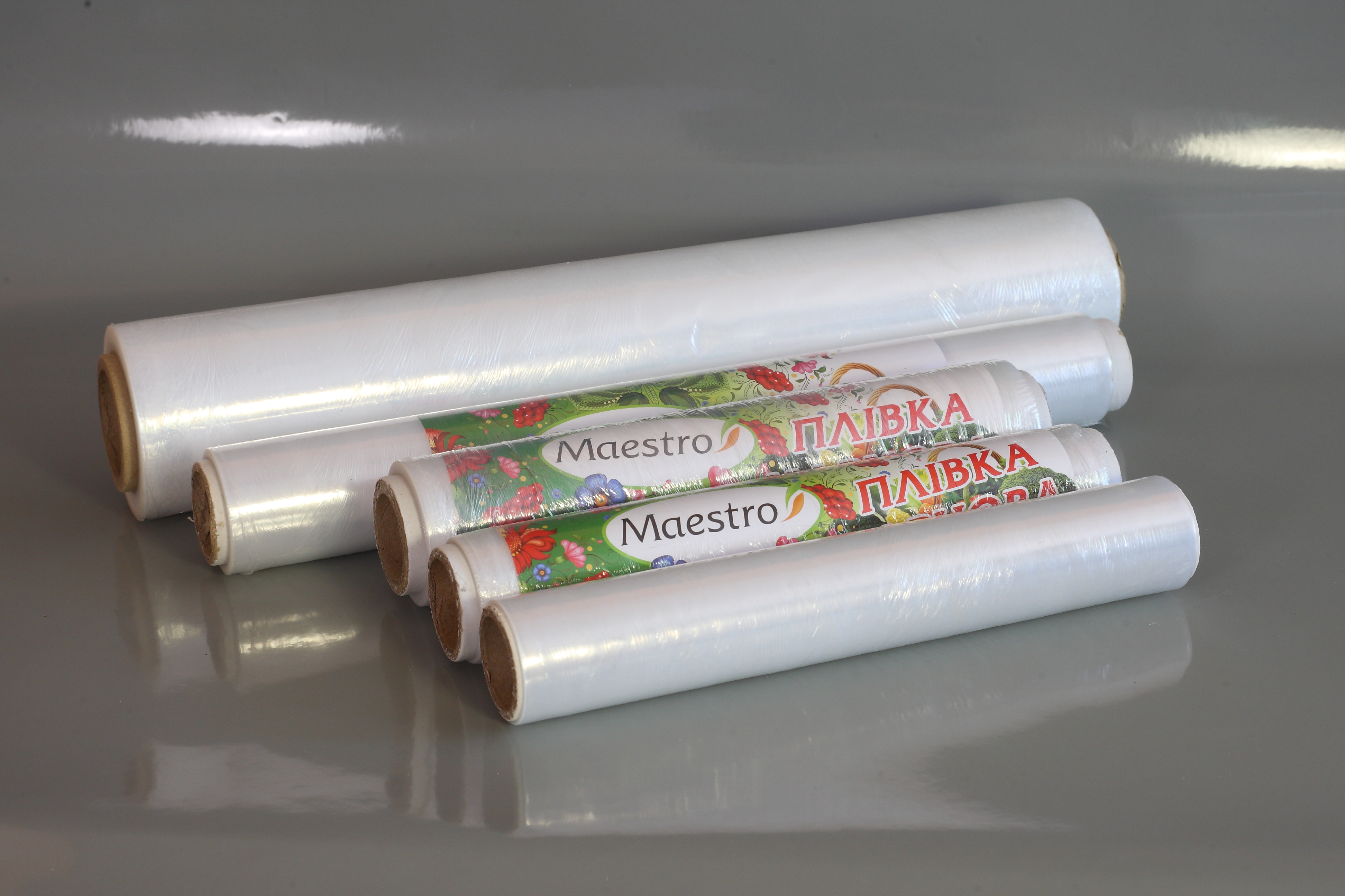 Plastic film, adhesive tape