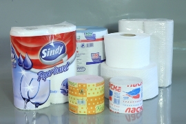 Paper products in rolls