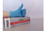 Рукавиці нітрилові сині "VGlove" (розмір "L") (100 шт.)