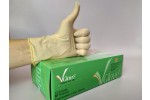 Рукавиці латексні БЕЗ ПУДРИ "VGlove" (розмір "M") (100 шт.) 