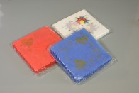 Серветки паперові одношарові зубковані (200 шт.)