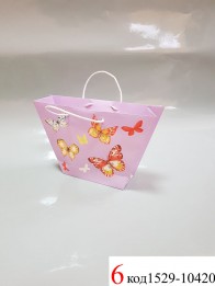 Пакети подарункові паперові "BRAUN" (31х28,5х6,5 см)