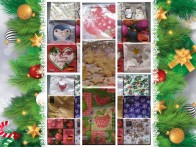 Серветки 3-шарові “BRAUN” - "Новорічна тематика" (Німеччина) (20 шт.)