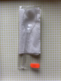 Набір одноразових столових приборів (ложка, серветка)