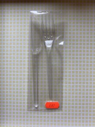 Набір одноразових столових приборів (виделка, ніж)