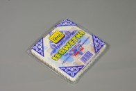 Серветки зубковані з малюнком (200 шт.)