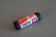 Пакети на сміття (60 л, LDPE) (10 шт.) (Україна)