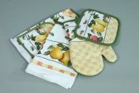 Комплект кухонний (4 предмети, бавовна)