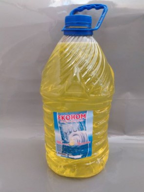 Рідина для миття посуду "Економ" ПЄТ пляшка (5 л.)