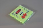 Серветки паперові зубковані (15х15 см, салатові) (200 шт.)
