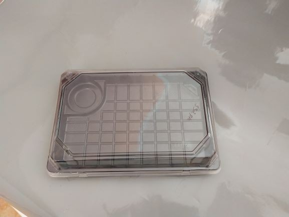 Food container for sushi 332BL