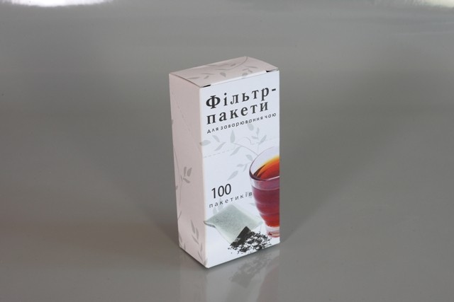 Фільтр пакет на чай XXL (100 шт.)