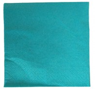 Серветки паперові "BRAUN" бірюзові (20 шт.)