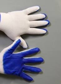 Рукавиці стрейчеві прорезинені (2 шт.)