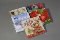 Серветки 3-шарові “VIVA” - "Новорічна тематика" (Німеччина) (20 шт.)