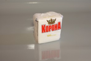Серветки паперові білі (100 шт.)